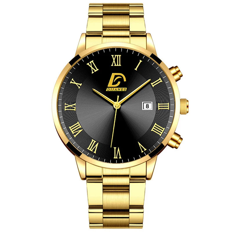 Montre OR Quartz pour homme classe