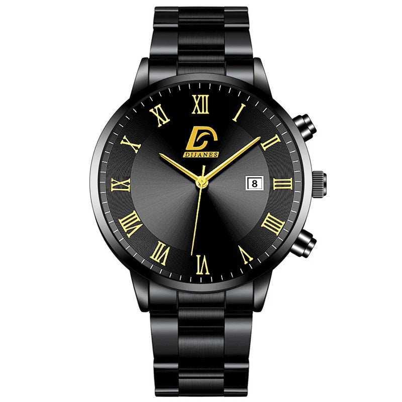 Montre OR Quartz pour homme classe