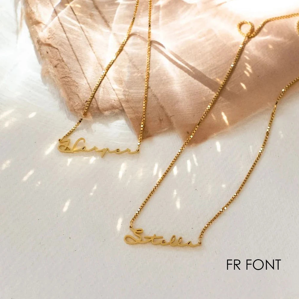 Collier en acier inoxydable personnalisé