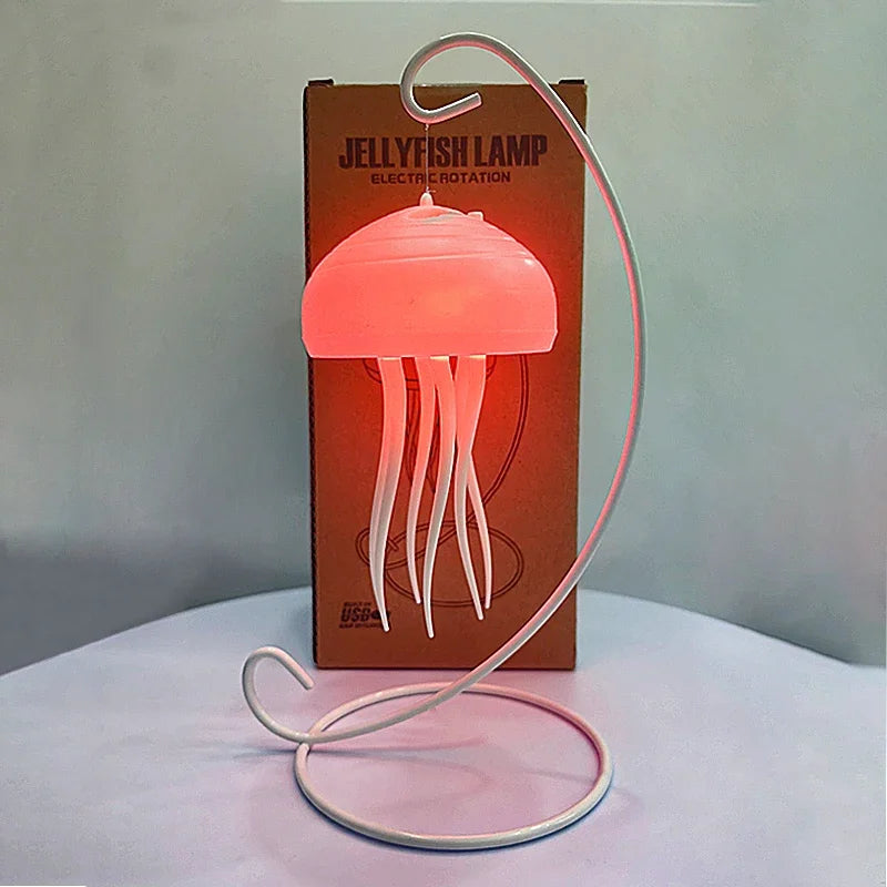 Lampe veilleuse Méduse flottante innovante