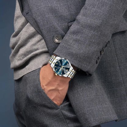 Montre Quartz pour Homme en acier inoxydable