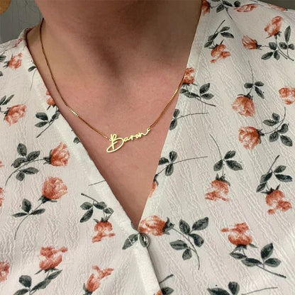 Collier en acier inoxydable personnalisé