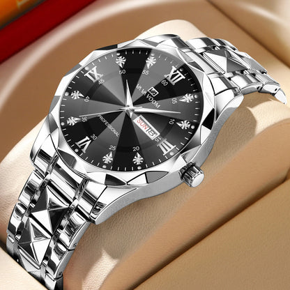 Montre Quartz pour Homme en acier inoxydable