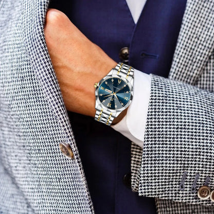 Montre Quartz pour Homme en acier inoxydable
