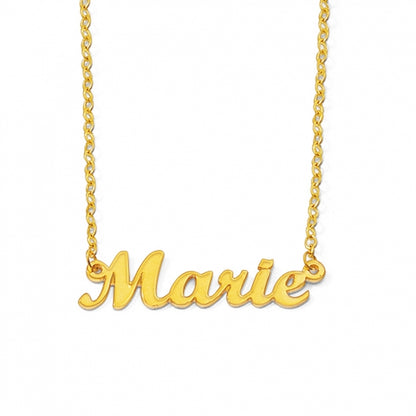 Collier en acier inoxydable personnalisé